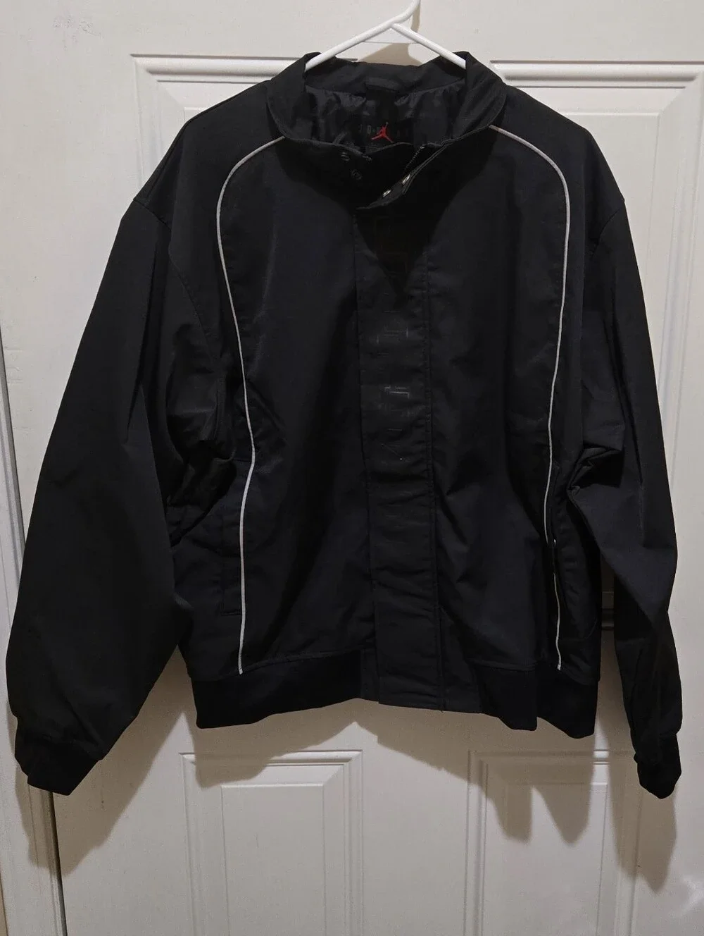 Air Jordan MVP Season Jacket Black Men's Large FV7241-010 Rare